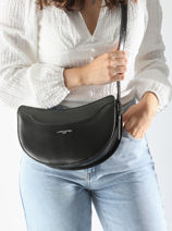 Cross Body Tas Suave Lune Leder Lancaster Zwart suave lune 33-vue-porte